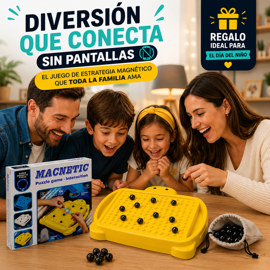 🧲 Magnetix™ | Juego de Estrategia Magnético