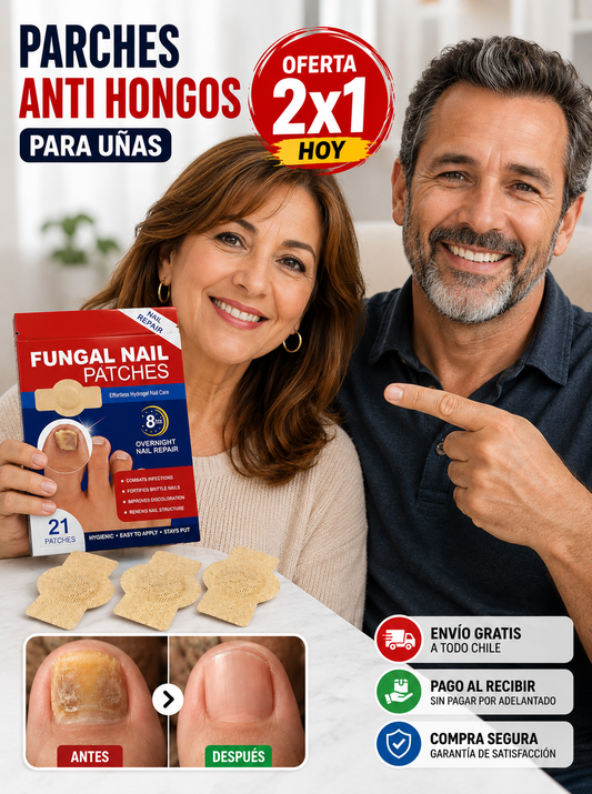 Parche Anti Hongos para Uñas | Fácil Aplicación y Uso Diario