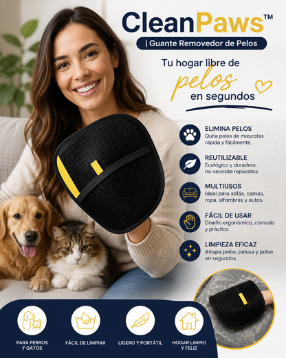 CleanPaws™ | Elimina Pelos de Mascotas en Segundos 🐾