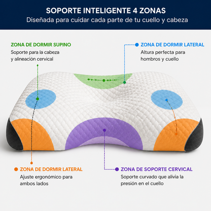 Almohada Cervical Premium – Descanso Profundo