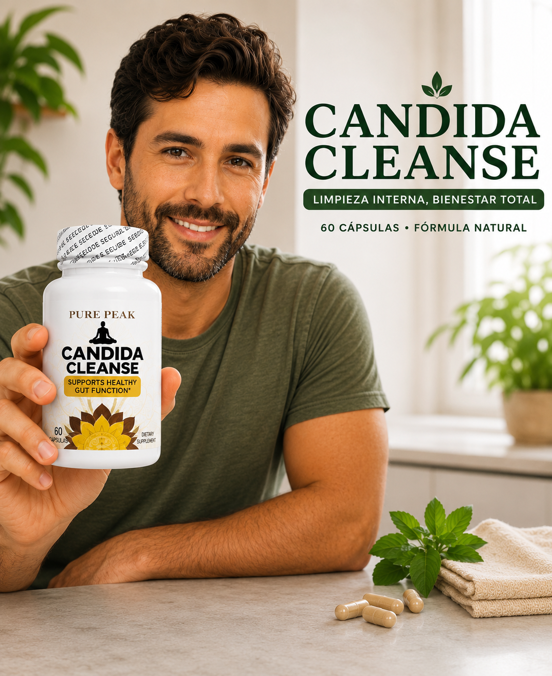 Candida Cleanse - Limpieza Intestinal, Digestiva y Natural