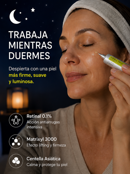 ✨ Retinal Shot™ | Reafirma, Tensá y Rejuvenecé tu Piel Mientras Duermes