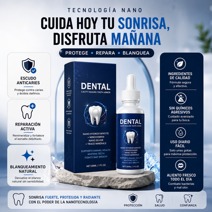 Escudo Dental Nano | Repara, Protege y Blanquea