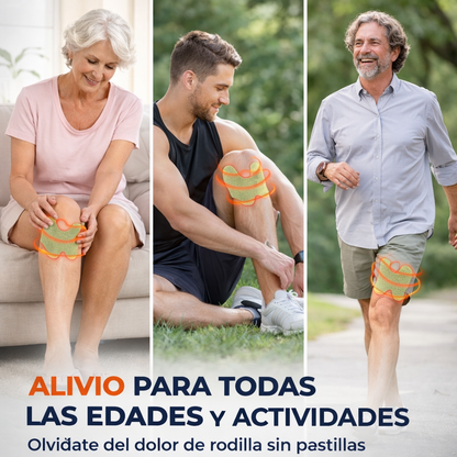 Pack 5 Parches de Rodilla – Alivio Rápido y Duradero