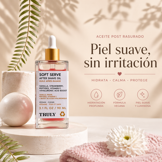 Aceite Truly ✨ Piel suave, glow y sin irritación