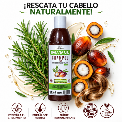 Shampoo de Batana Premium 2x1 – Nutre, Fortalece y Devuelve el Brillo a Tu Cabello