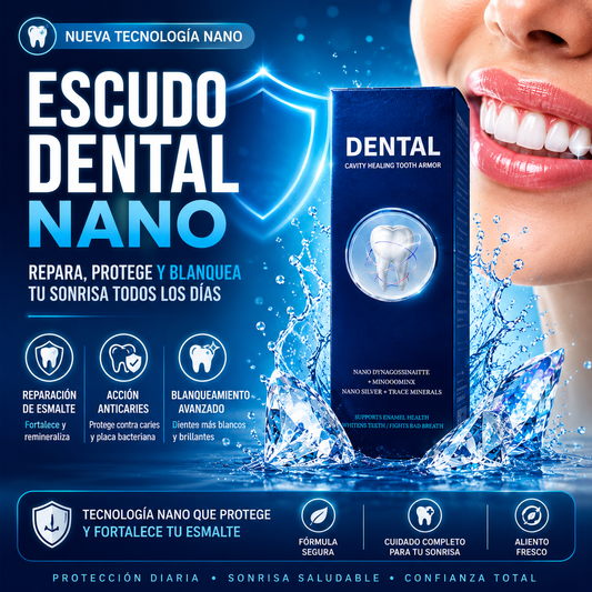 Escudo Dental Nano | Repara, Protege y Blanquea