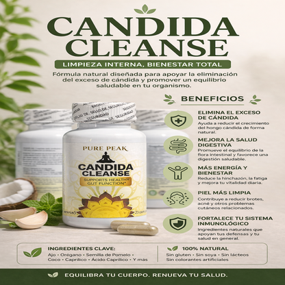 Candida Cleanse - Limpieza Intestinal, Digestiva y Natural