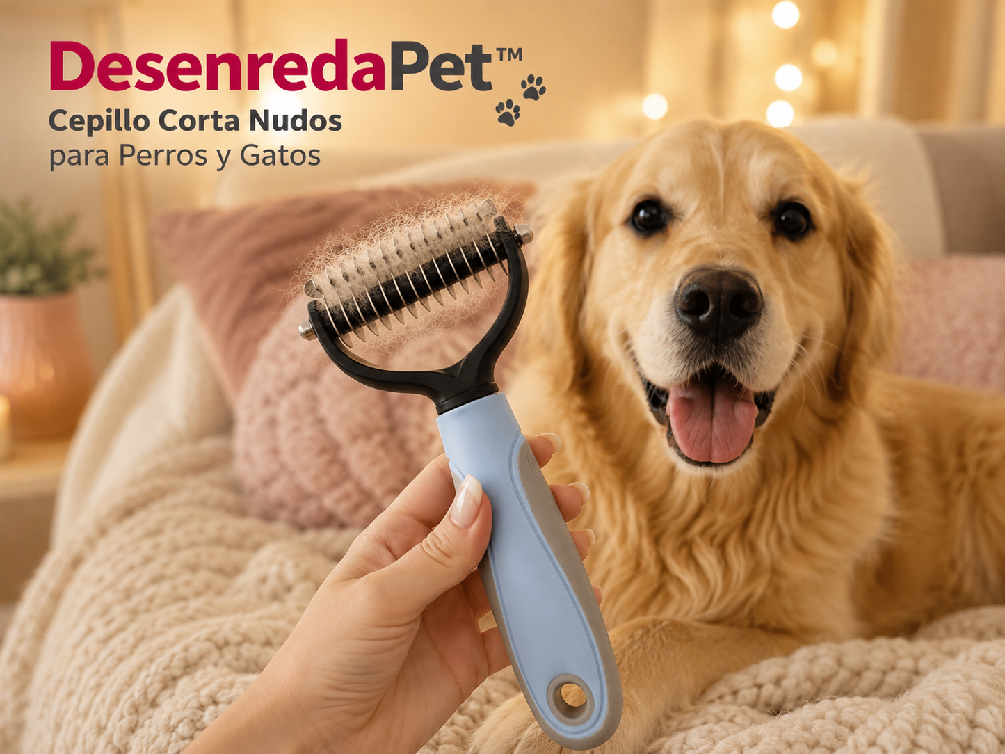 Pelaje Perfecto | Cepillo Removedor de Nudos