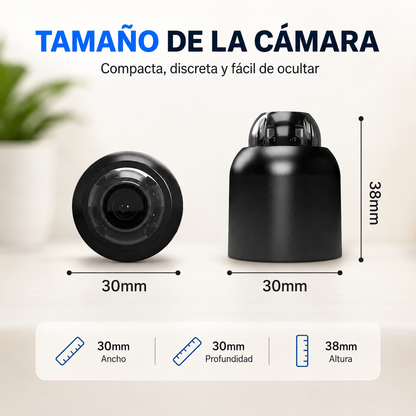 “InvisiCam™ — Protege tu hogar sin que nadie lo note.