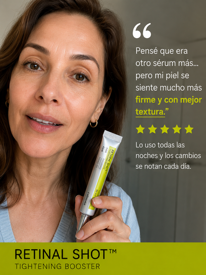 ✨ Retinal Shot™ | Reafirma, Tensá y Rejuvenecé tu Piel Mientras Duermes