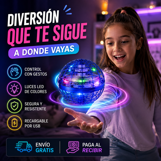 Orbix | Bola Voladora Inteligente LED